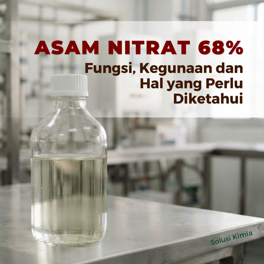 Asam Nitrat 68% untuk berbagai aplikasi industri dan pengolahan logam
